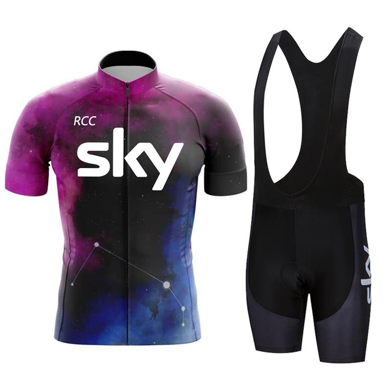 Fahrradtrikot Set Sommer Kurzarm Atmungsaktiv Fahrrad Radsportbekleidung Maillot Ropa Ciclismo Uniform Anzug