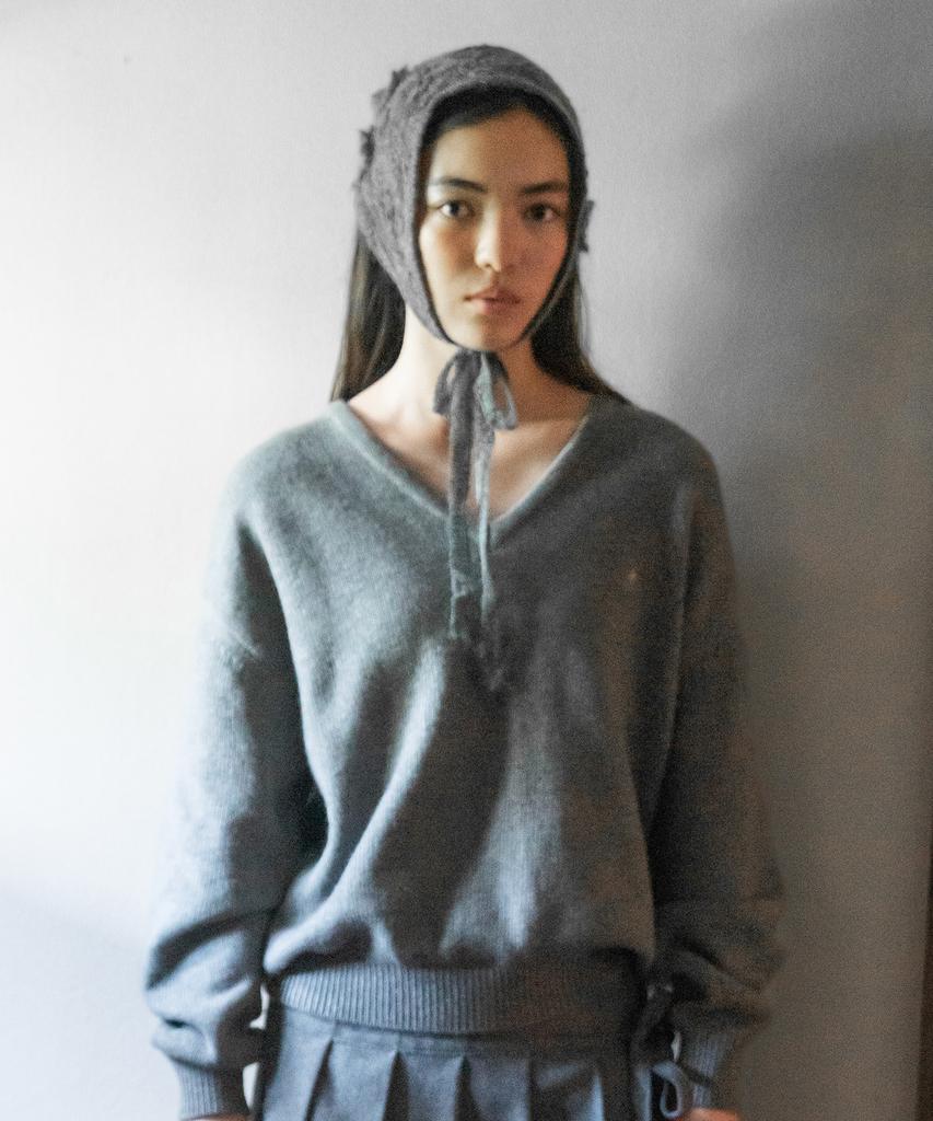 Tudument Essential Wool V-Neck Knit 4Colors