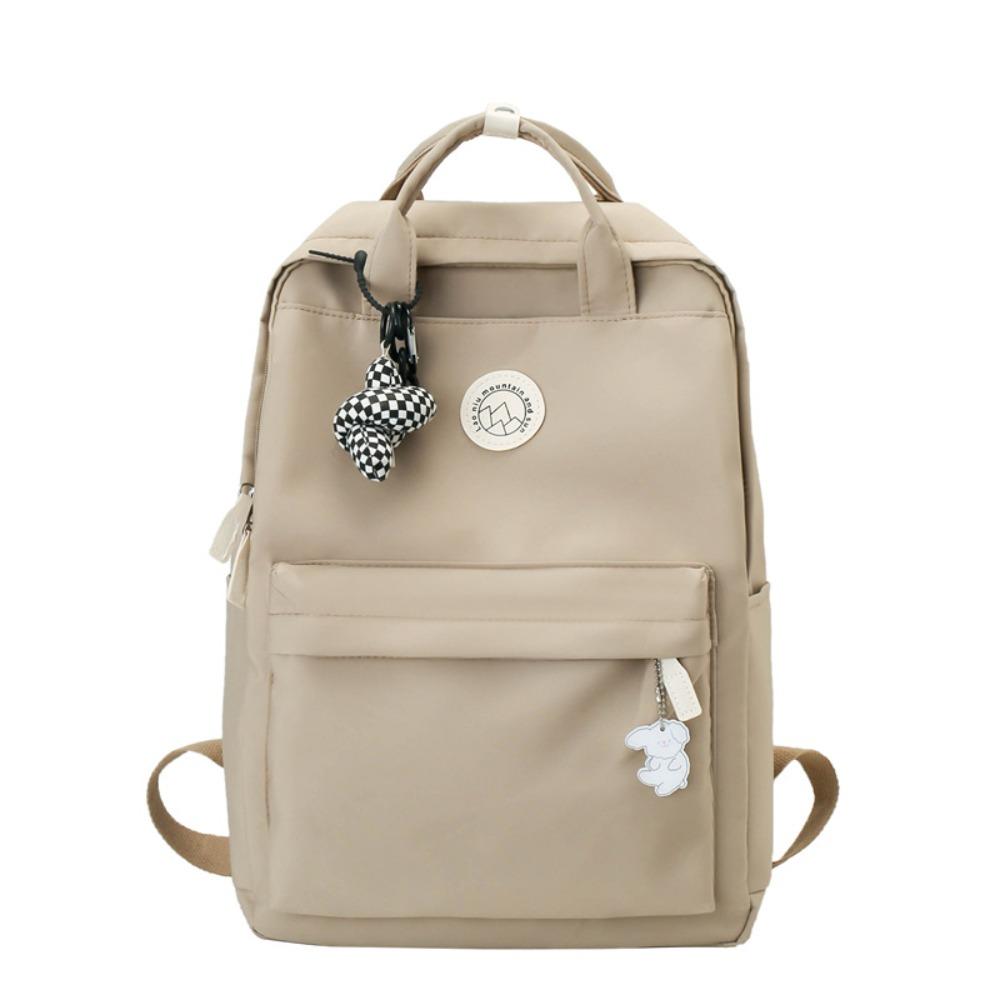 

Водонепроницаемый женский рюкзак из нейлона, сумка для ноутбука и книг, модный школьный рюкзак для подростков хаки