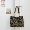 Retro leopard print large-capacity bag women's 2025 new versatile underarm bag fashion casual shoulder tote bag