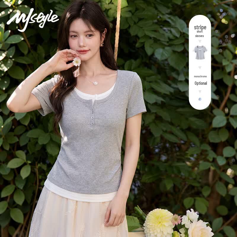 

MJ STYLE Short Sleeve T-Shirt S