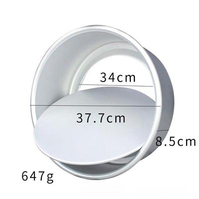 Anodized Round Removable Bottom Cake Pan
