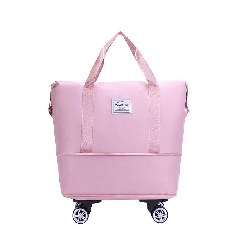 Large-capacity Travel Bag Removable Universal Wheel Extended Luggage Boarding Bag Student Moving and Maternity Storage Bag