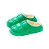 Cotton slippers waterproof bag heel outdoor wear indoor thick bottom home cotton shoes piled thickened warm slippers winter