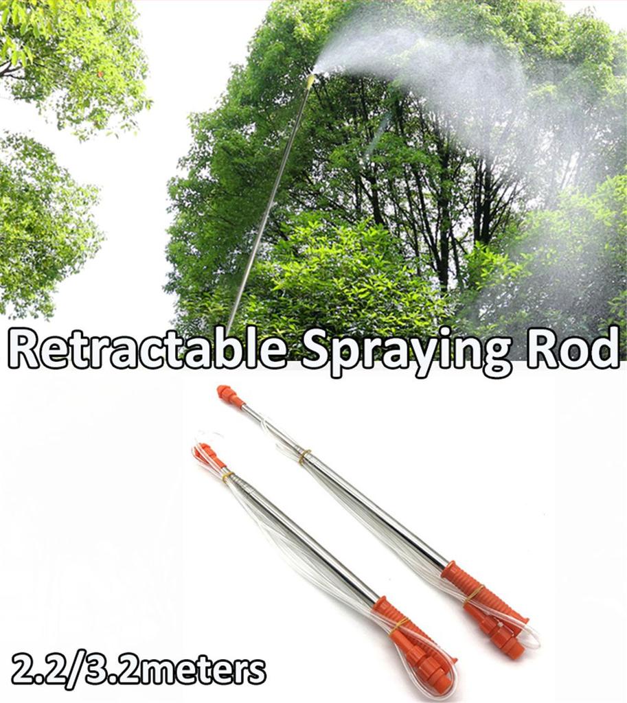 Retractable For Hand Pressure Irrigation Tree Garden Sprayer Pesticide Spray Watering Can Accessories Spraying Rod