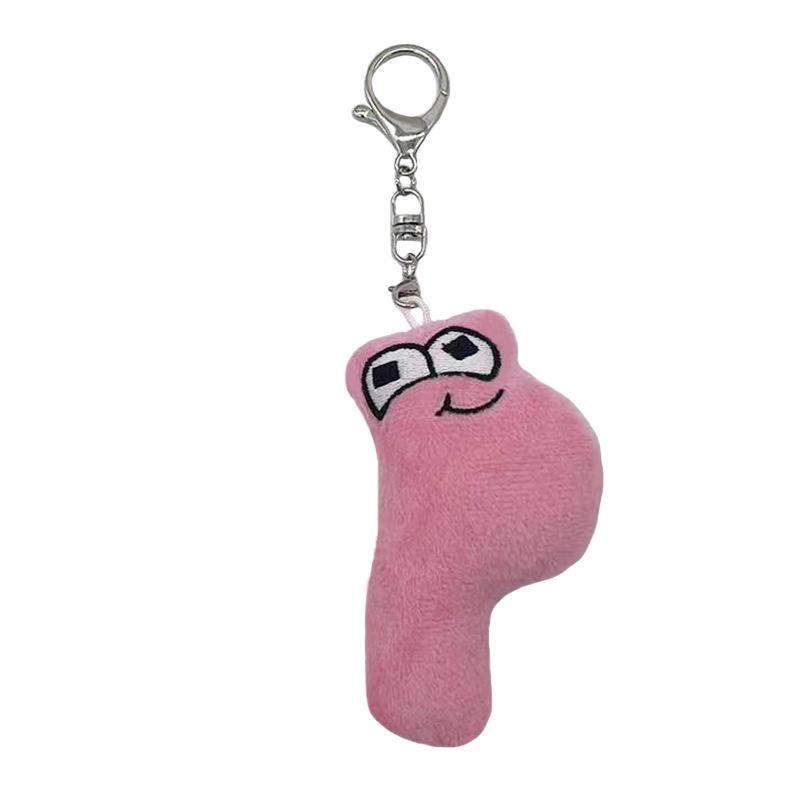 

Плюшевый брелок с буквой из Alphabet Lore - Детская развивающая игрушка-подвеска 10cm