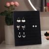 Jewelry Display Stand Ring Display 50 Slots L-Shaped Organizer for Wedding Entryway Home Bathroom Dressing Table Store Counter