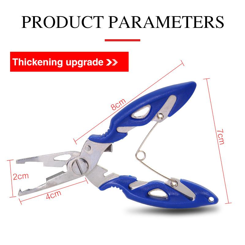 Stainless Steel Fish Control Fish Catching Device Unhooking Device Outdoor Lure Tool Accessories Fishing Pliers