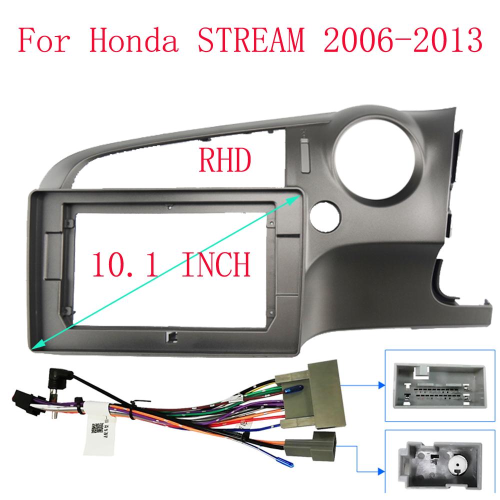 

2DIn автомобильная радиорамка для Honda Stream 2006-2014 GPS-навигация DVD-мультимедийный проигрыватель стереосистема приборная панель Android facepla With Canbus