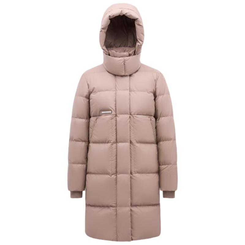 

Jinyujie Women s Mid-length Loose Fit Puffer Down Jacket L