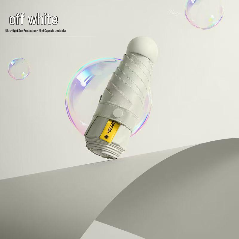 Compact Mini Umbrella: 50% Off, UV Protection, Ultra-Light & Portable for Sun and Rain