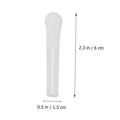 COLLBATH Ceramic Grinding Rod, Multi-Function Masher, Garlic Masher, and Pestle, Perfect for Making Baby Food and Sauces