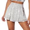 Women's Fashion Casual Solid-Colour Versatile American- Sequined Shorts