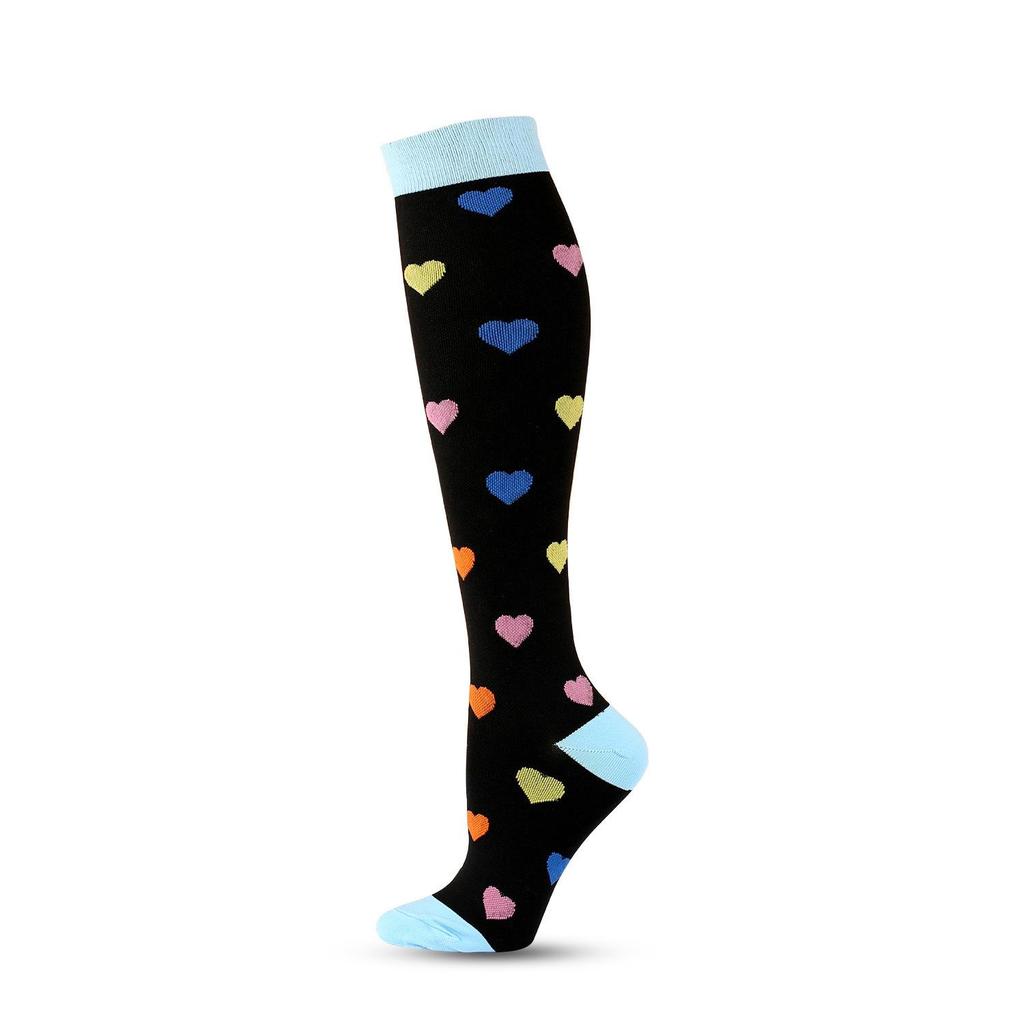 200+ Styles Compression Sports Socks for Men & Women: Breathable, Non-Slip Calf Socks for Fitness & Marathon, Individually Packaged