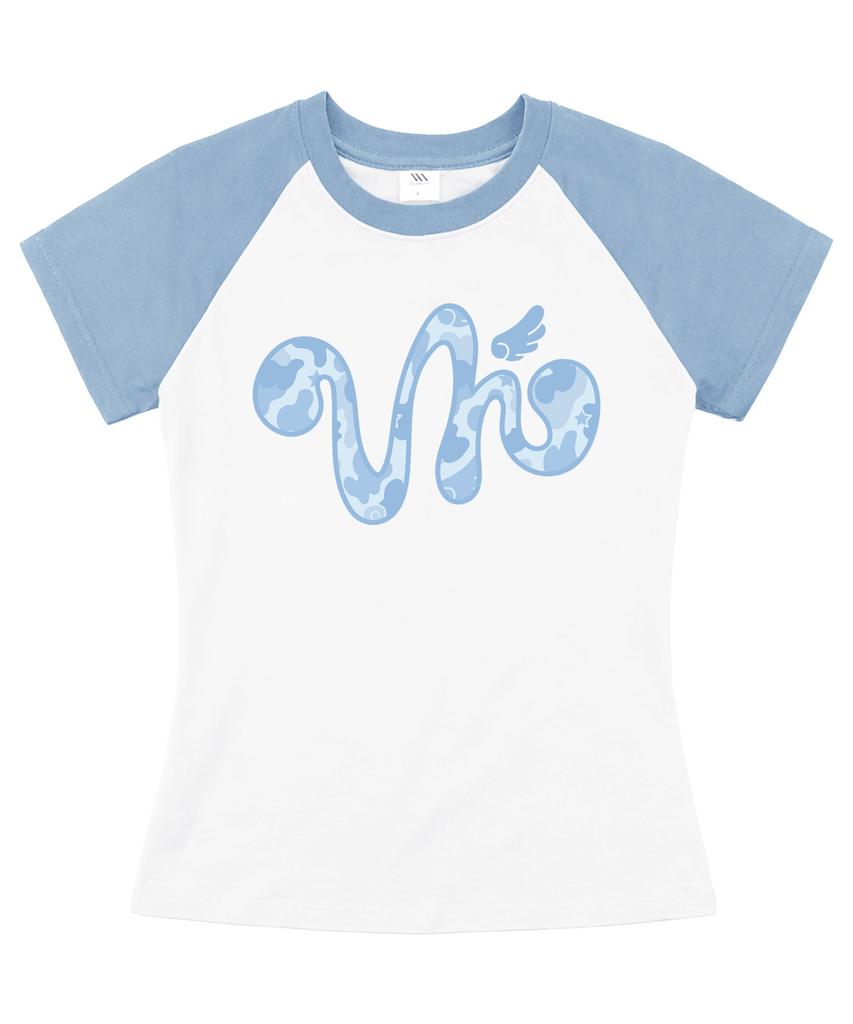 VENHIT Angel Camo Vh Raglan Slim Fit Short Sleeve Tee