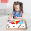 Children's Wooden Magnetic Counting Sticks & Drawing Board - Multifunctional Number Learning Toy