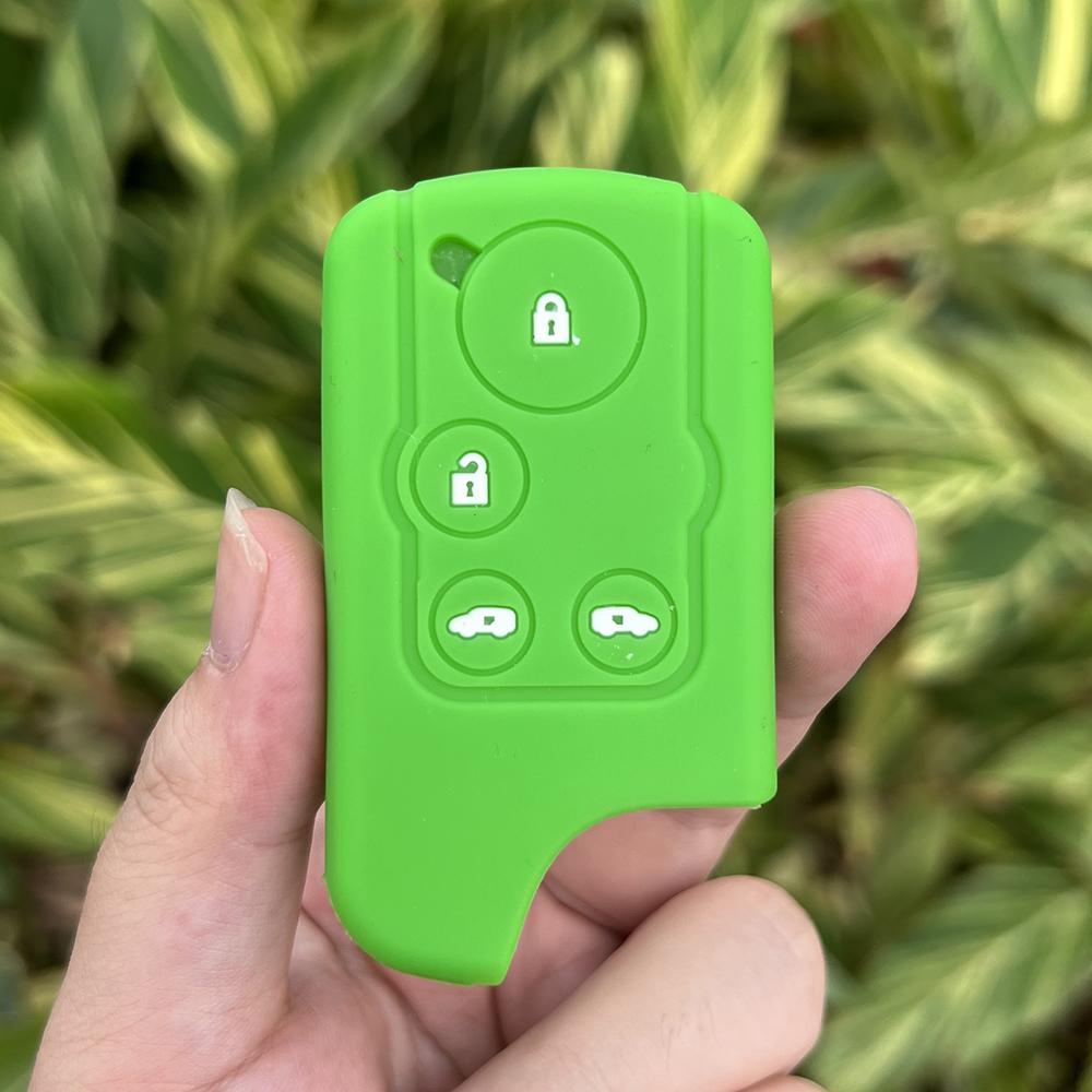 Rubber Car Key Fob Cover Silicone Protector Case for Honda Freed Elysion Stepwgn Spada Insight Step Wagon RK C-RZ Shuttle Remote