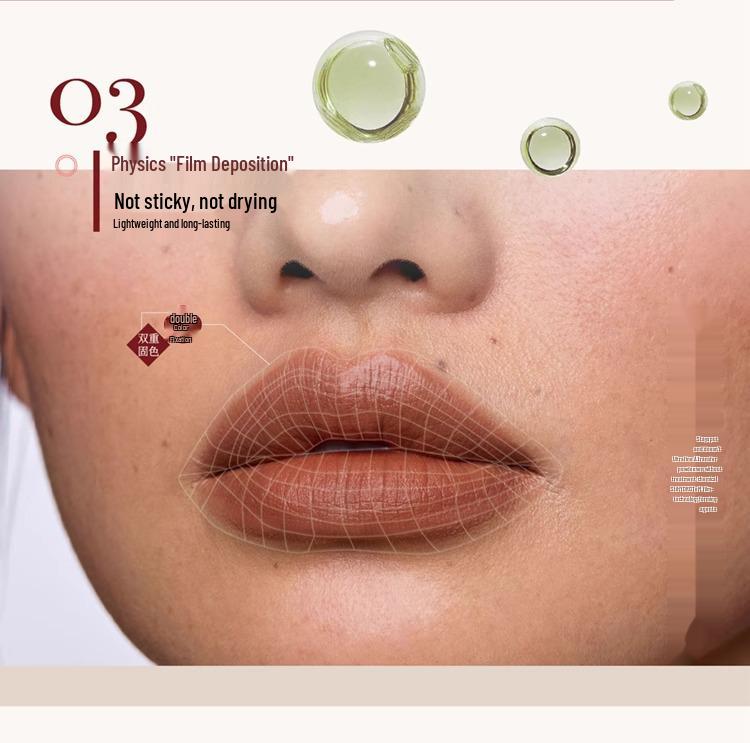 Rouge à lèvres mat nude Girlcult/Gouqi Love Words - Collection Bois de santal fenouil (Printemps été)