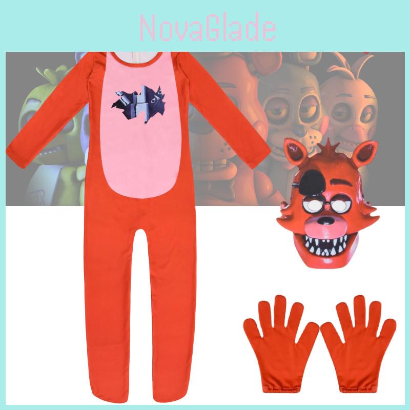 Children's Christmas Halloween Costume Cosplay Party Jumpsuit Milk Silk Fabric Game Theme 139 Colors Various Sizes