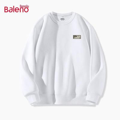 Sweat-shirt à col rond lourd pour homme Baleno