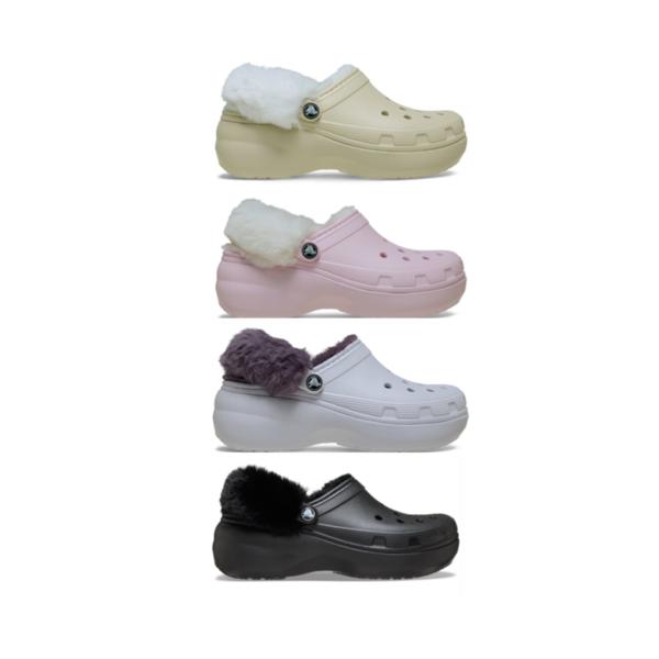

Crocs Classic Platform Fuzz Lined Clogs 212854 001212854 2y2212854 6zw212854 5bo W5(220)