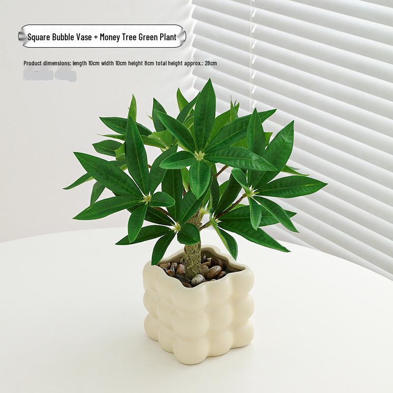 Nordic Green Artificial Potted Plant for Home or Office Decoration