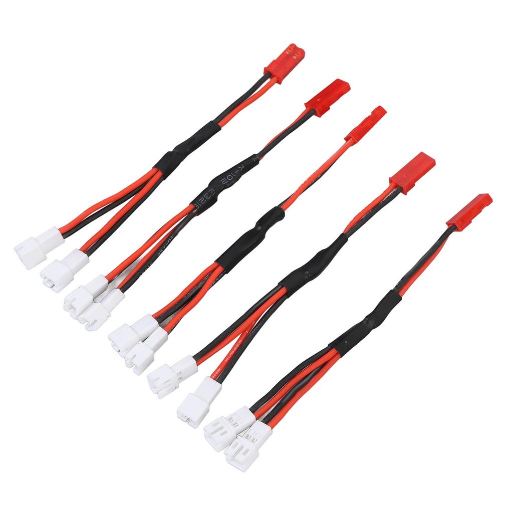 5pcs JST to PH 2.0 Connector RC Motor ESC Power Motor Conversion Plug 22AWG Extension Connecting Wir