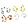 10Pcs Stainless Steel Ear Clips Findings Body Jewelry Ear Cuffs Ear Clips No Piercing Earrings for Women DIY Jewelry Making