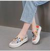 Cute Cartoon Patterns Women Sandals Round Toe Shoes Anti Slip Waterproof Outdoor Thick Soft Flat Shoes