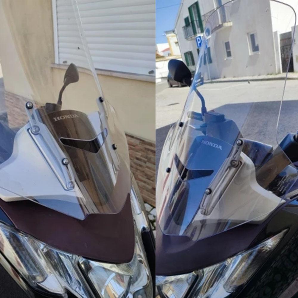 For NC750D Windscreen Adjusters Airflow Adjustable Windshield Bracket For HONDA NC 750D NC750 D 2017-2019 Motorcycle Accessories