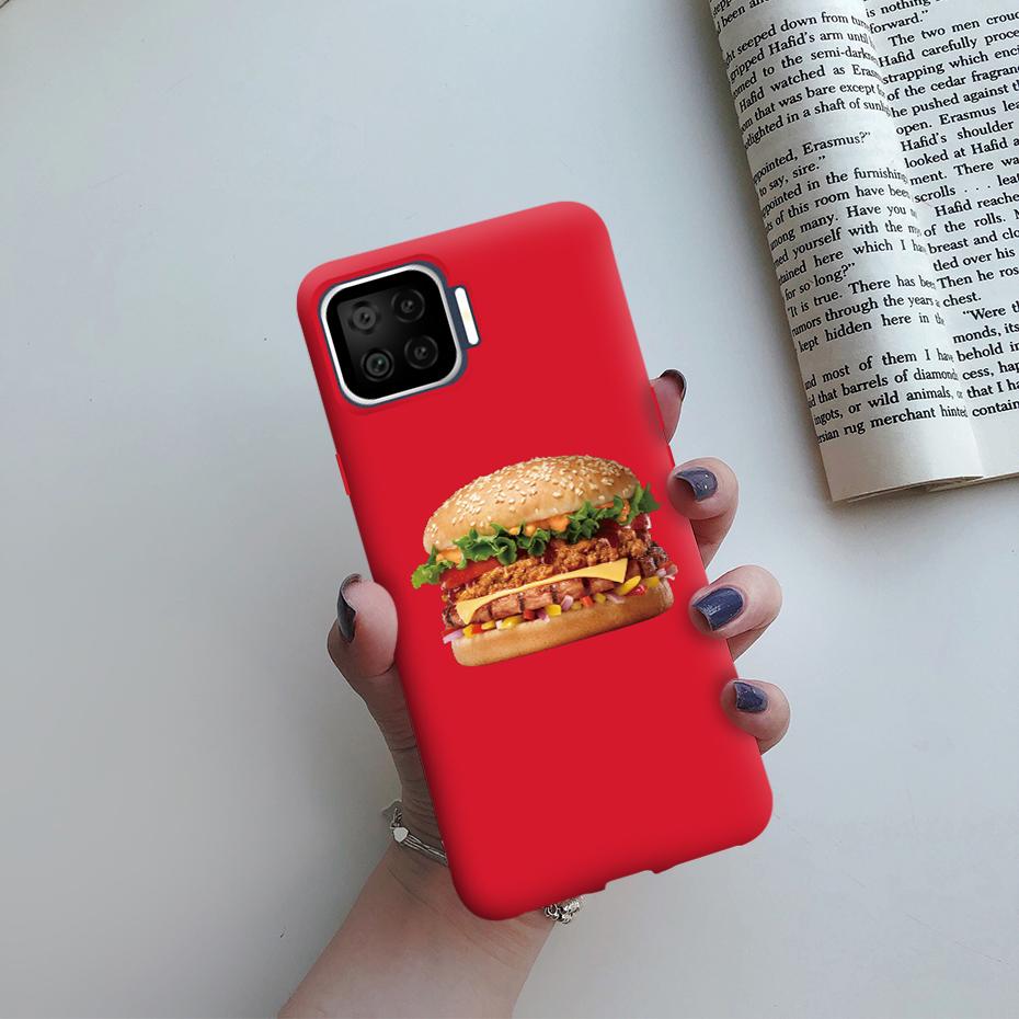 For OPPO Reno 4 Lite Case For OPPO Reno 4 Lite A73 A93 A 93 73 F17 F 17 Pro F17Pro Phone Case Soft TPU silicone Back Cover Funda