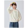 Kids Boys Crew Neck Long Sleeve Thin Pullover Sweatshirt Casual Children Tops