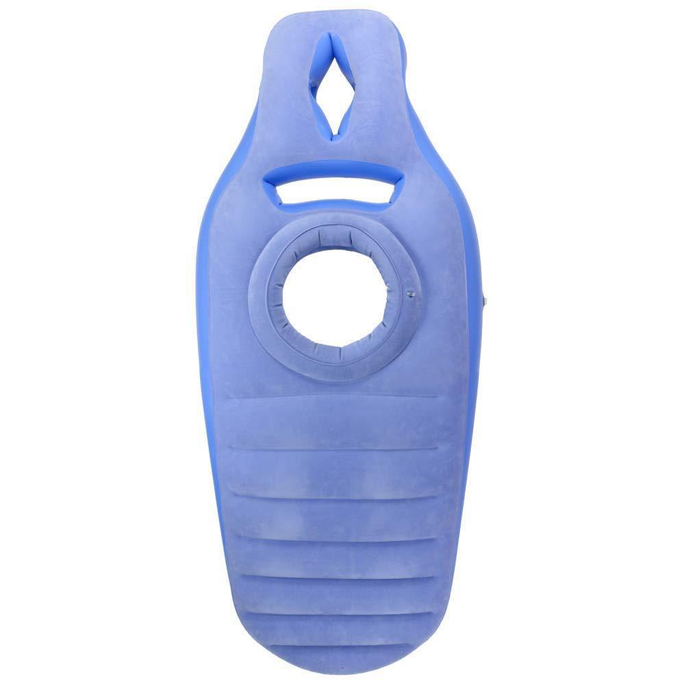 PVC Inflatable Pregnancy Pillow - O-Shaped Prone Sleeping Mattress for Comfort