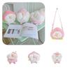 Cute And Cuddly Toby Peach Plushie Keychain Bag Accessory