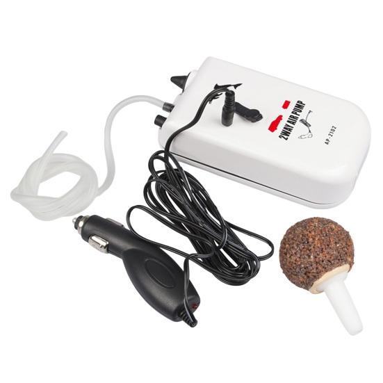 Portable Oxygen Pump Low Noise Waterproof Easy to Use Fish Tank Aquarium Spare Oxygen Pump Fishing Accessories
