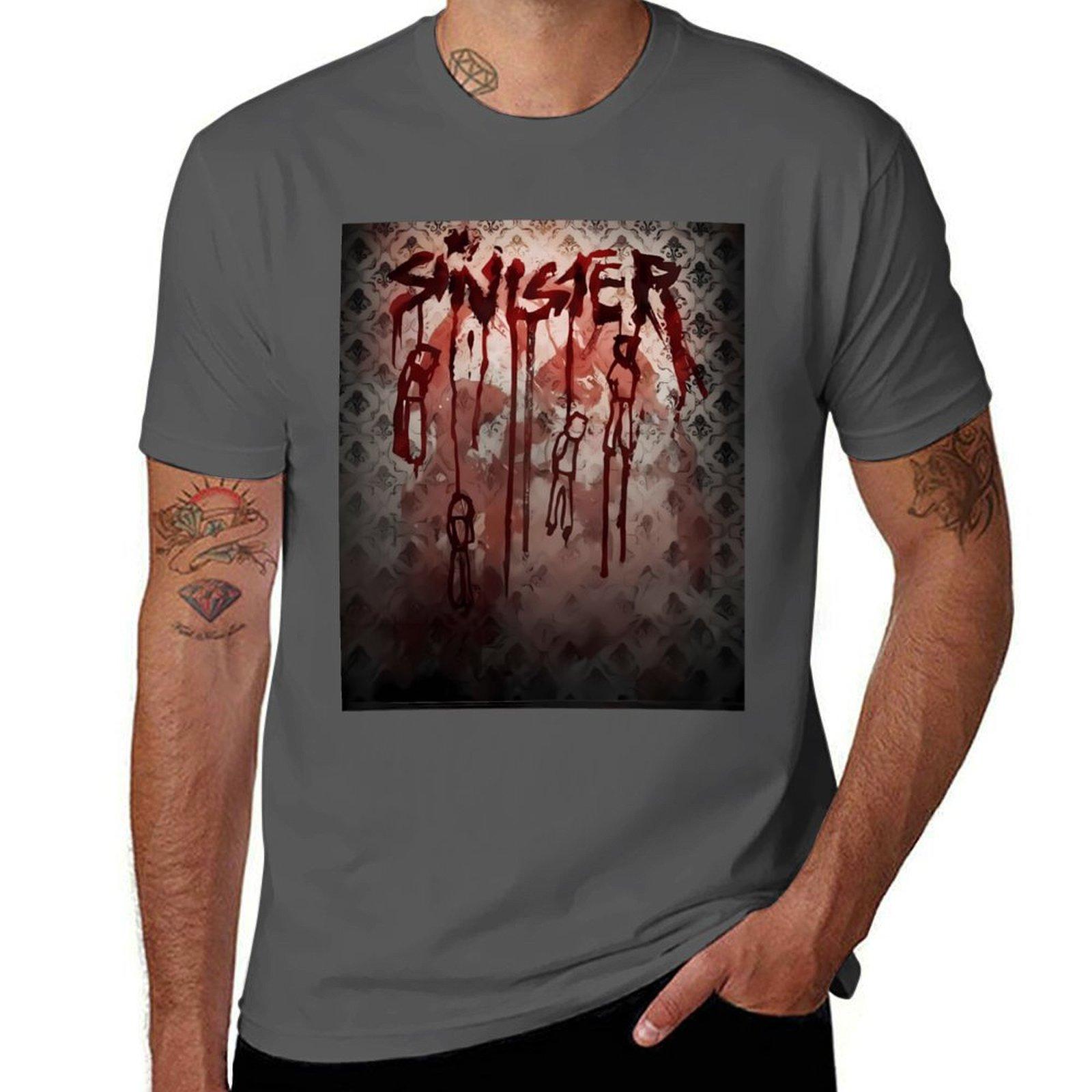

Sinister Horror Movie T-Shirt graphic t shirts boys animal print Men s t-shirt 4XL