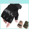 Lightweight And Breathable Mens Tactical Half Finger Gloves For Camping And Cycling