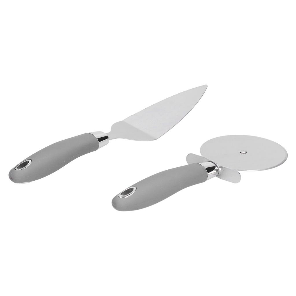 Pizza Tool Kits Pizza Cutter Wheel And Shovel Stainless Steel Pizza Slicers Kitchen Gadgets