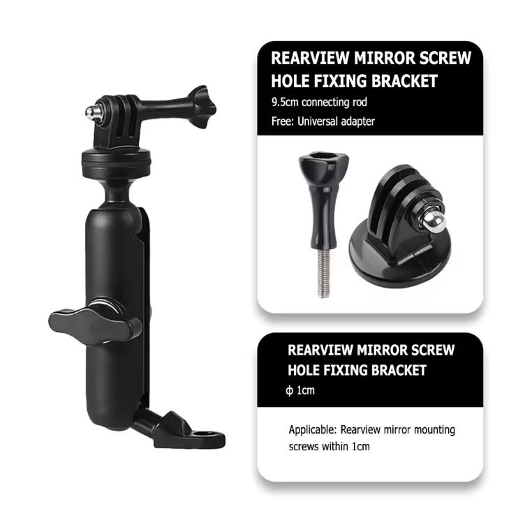 2026 Aluminum Bicycle Handlebar Mount For GoPro Hero 13 12 11 10 Insta360 SJCAM SJ4000 AKASO DJI Osmo Action Camera Accessories