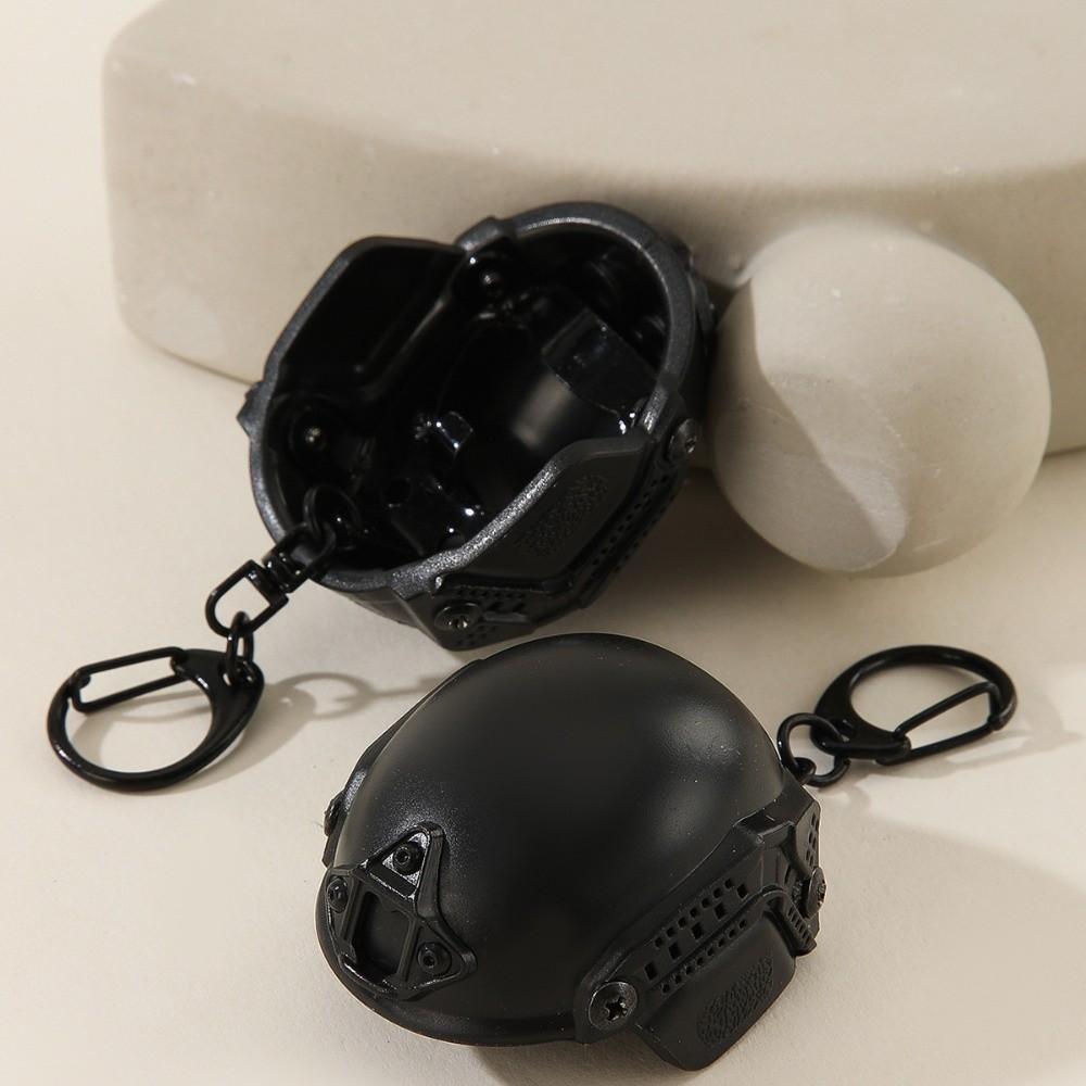 Gift Helmet Key Ring Camouflage Backpack Charm Portable Mini Helmet Model Keychain Bags