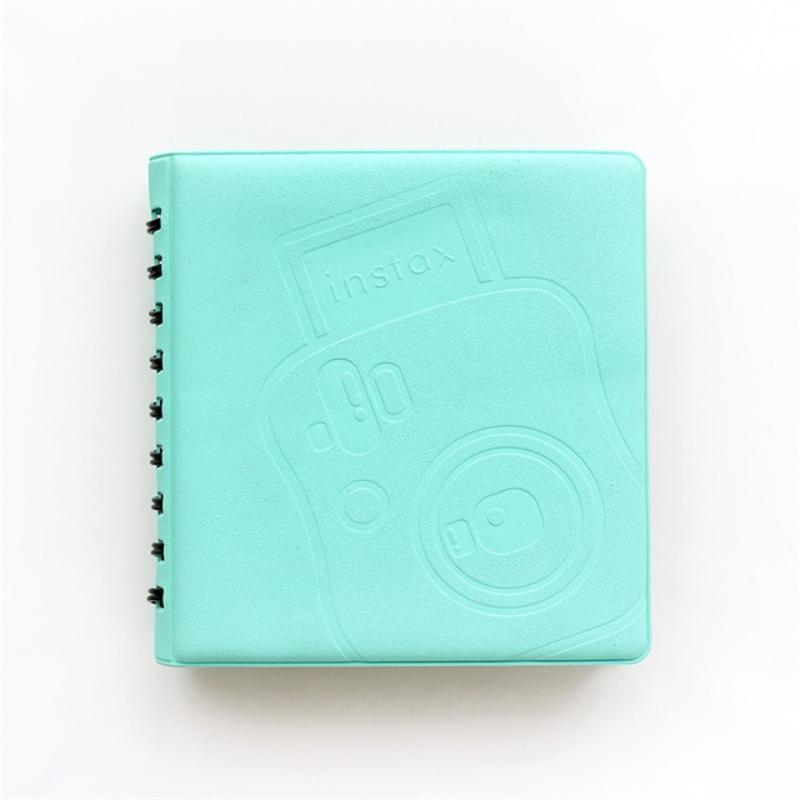 68 Pockets Universal Photo Album Mini for Instant Coil Album Picture Case for 8.5*6.3cm Photos.