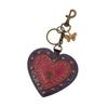 Rockin' Charm Heart Purple