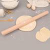 Household No-Paint Wooden Rolling Pin