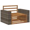 Outdoor Middle Sofa Natural