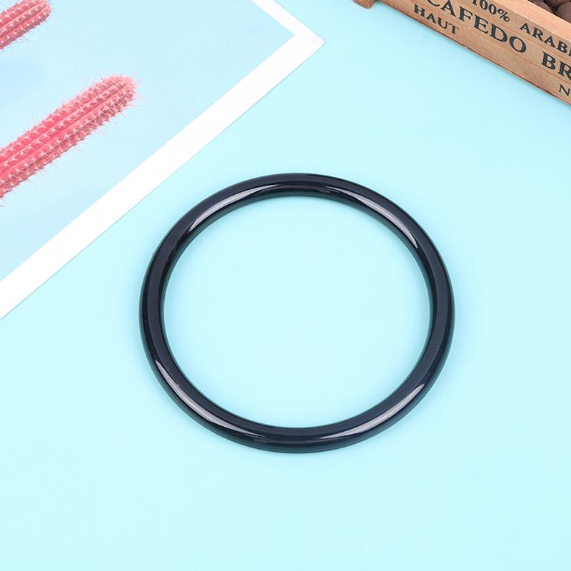 

Домашняя сумка, круглый пластиковый кошелек, замена ручки, изготовление аксессуаров для сумок своими руками чёрный