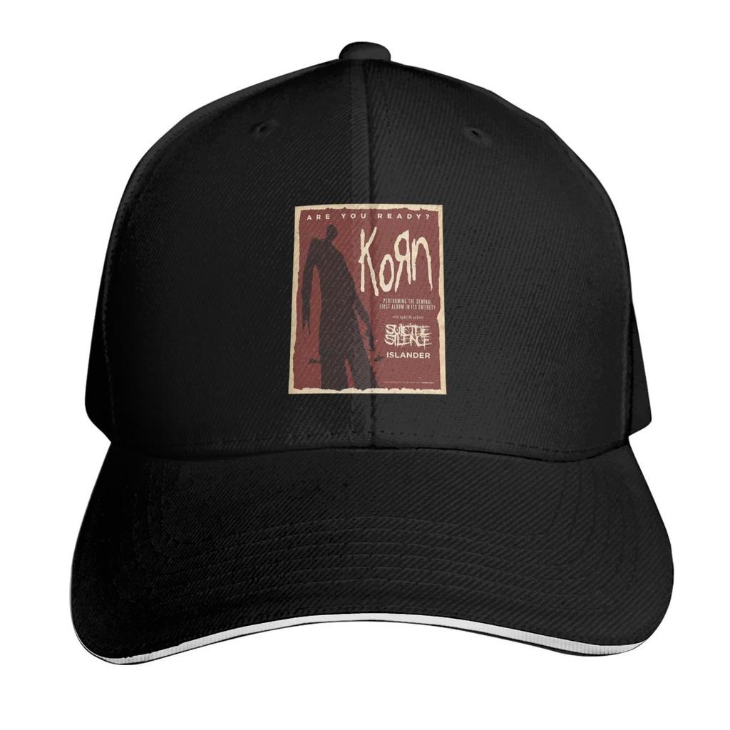 Korn The Nothing Music Rock Deniimm Cap Fashion Casual Baseball Caps Adjustable Hat Hip Hop Summer Unisex Baseball Hats