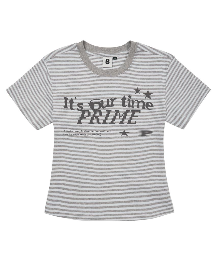 PRIMATE Overdose Women'S Short Striped Short Sleeve 5 Colors