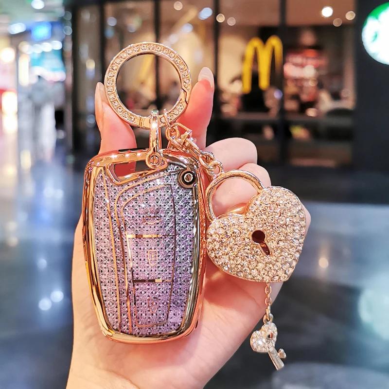 Suitable For Modern Keycase New Santafe Grand Santafe Equus Azera Genesis Ix45 Keycover Key Shell Keychain Car Shell