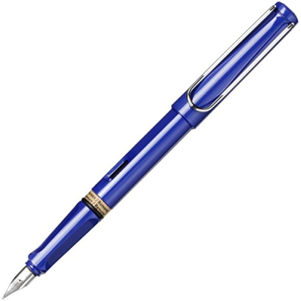 LAMY Ramy Fountain Pen Tip EF (Ultra Fine) Safari Blue L14-EF Dual Use Converter Sold Separately,...