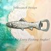 Multifuntional Caps Fish Bottle Opener Stainless Steel Texture Beer Opener top sale